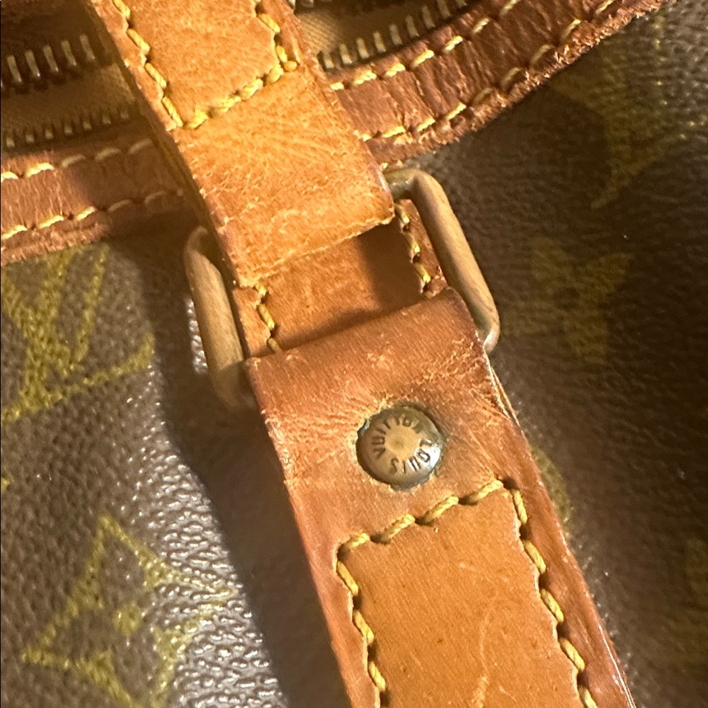 Vintage. Louis Vuitton Sac Souple 45. - Picture 14 of 16